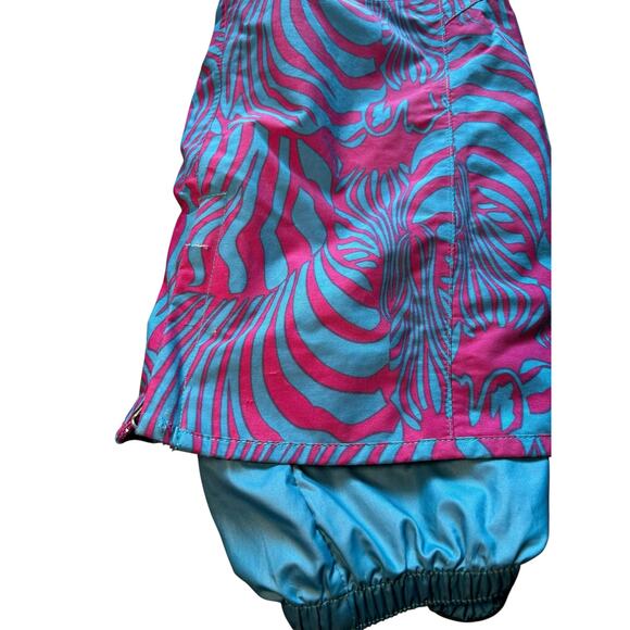 Burton Mutiny Dryride Zebra Print Snowboard Ski Pants - Picture 3 of 9